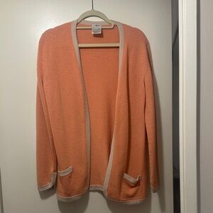 Vintage Chanel open cardigan